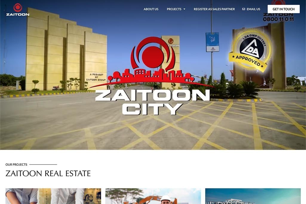 zaitoon wordpress website